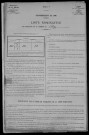 Bitry : recensement de 1906