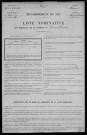 Champallement : recensement de 1911