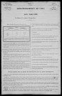 Champallement : recensement de 1901