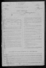 Champvert : recensement de 1891