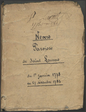 Nevers (Saint-Laurent) : registres paroissiaux.
