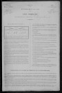 Champallement : recensement de 1891