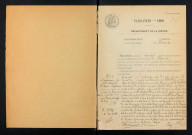 Moux-en-Morvan : actes d'état civil.