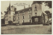 GUIPY – (Nièvre) – 409 bis – Château de Chanteloup – Façade et Chapelle