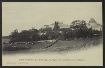DRUY-PARIGNY, près Saint-Léger des Vignes - Le vieux et le nouveau Château