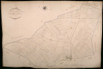 Saint-Aubin-des-Chaumes, cadastre ancien : plan parcellaire de la section A dite de Charancy, feuille 2