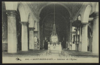 SAINT-BENIN-D’AZY – Intérieur de l’Église
