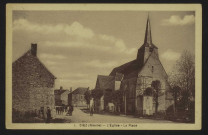 CIEZ (Nièvre) – L’Église – La Place