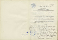 Tintury : actes d'état civil.