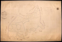 Tannay, cadastre ancien : plan parcellaire de la section C dite de Pignol, feuille 3