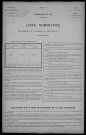Montenoison : recensement de 1926