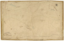 Luzy, cadastre ancien : plan parcellaire de la section A dite de Luzy, feuille 2