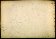 Montsauche-les-Settons, cadastre ancien : plan parcellaire de la section B dite de Natalou, feuille 3