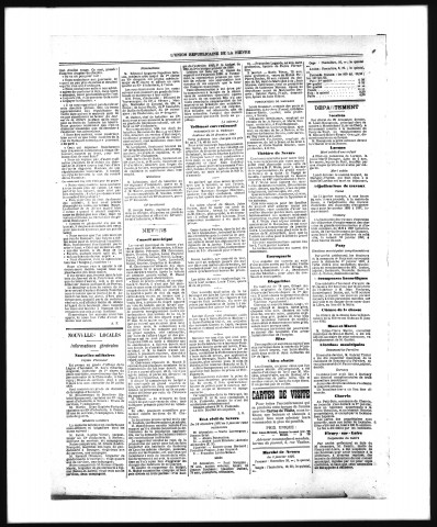 L'Union républicaine de la Nièvre