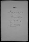 Nevers, Section de la Barre, 11e sous-section : recensement de 1901