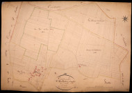 Tracy-sur-Loire, cadastre ancien : plan parcellaire de la section A dite de Bois Fleury et Fontenille, feuille 4