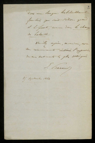 PRAROND (Ernest), poète et conseiller général de la Somme (né en 1821) : 4 lettres.