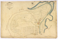 Chevroches, cadastre ancien : plan parcellaire de la section A dite de Chevroches, feuille 1