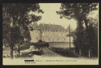 CERVON – (Nièvre) – Château de Marcilly, vu de la route