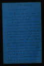 BIOTIERE (Francisque de), écrivain (1836-1888) : 27 lettres.