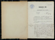 Pougny : actes d'état civil.