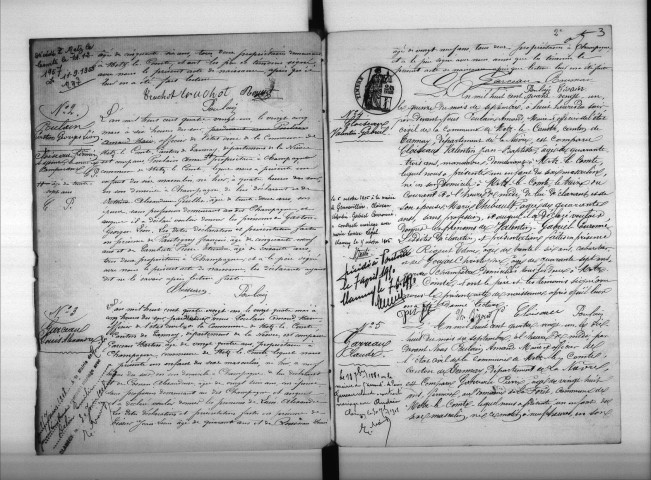 Metz-le-Comte : actes d'état civil.