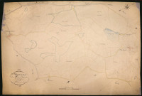 Saint-Martin-du-Puy, cadastre ancien : plan parcellaire de la section B dite de Vésigneux, feuille 3