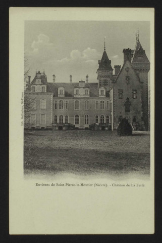 CHANTENAY-SAINT-IMBERT - (Nièvre) – Château de La Ferté