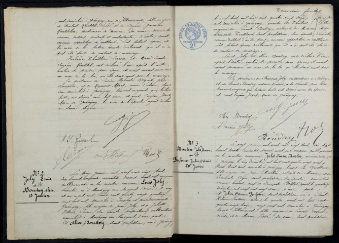 Guérigny : actes d'état civil.