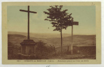 OUROUX-EN-MORVAN (Nièvre) – Panorama pris à la Croix des Morts