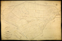 Nuars, cadastre ancien : plan parcellaire de la section C dite de Bonneçon, feuille 2