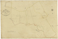 Mont-et-Marré, cadastre ancien : plan parcellaire de la section A dite du Mont, feuille 2