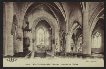 MOULINS-ENGILBERT – (Nièvre) – Intérieur de l’Église