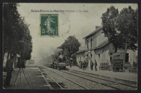 SAINT-PIERRE-LE-MOUTIER (Nièvre) – La Gare