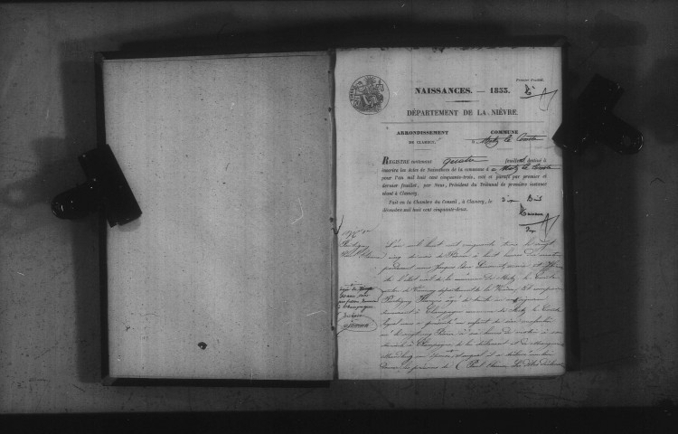 Metz-le-Comte : actes d'état civil.