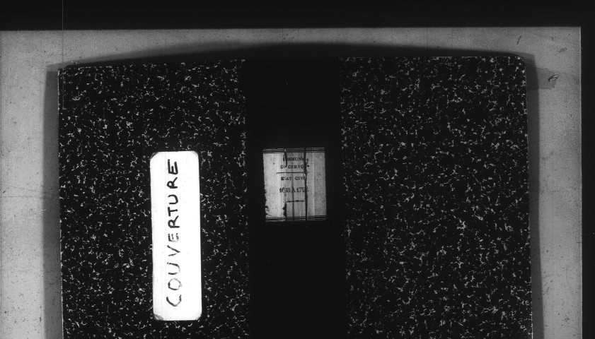 Cervon : registres paroissiaux de la collection communale.