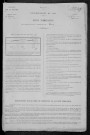 Ciez : recensement de 1891