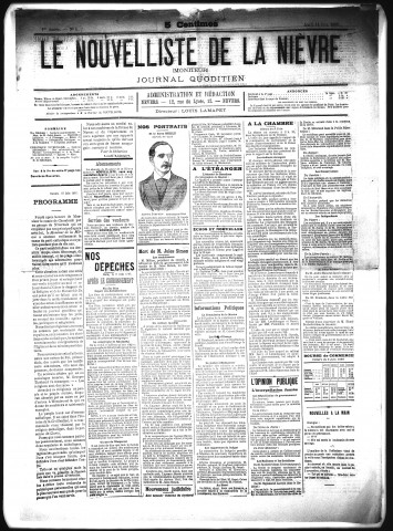 Le Nouvelliste de la Nièvre