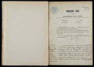 Fours : actes d'état civil.