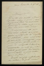TARDIEU (Jules), écrivain (1805-1868) : 6 lettres.