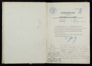 Saincaize-Meauce : actes d'état civil.