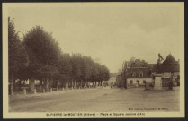 SAINT-PIERRE-LE-MOUTIER (Nièvre) – Place et Square Jeanne d’Arc