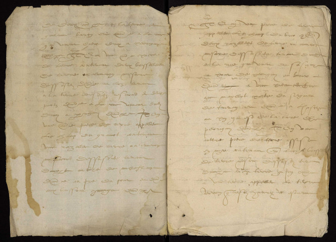 Fief des Ulmes à Sougy-sur-Loire : extrait du terrier de 1516.