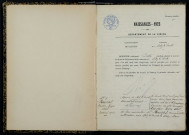 Metz-le-Comte : actes d'état civil.