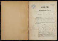 Mars-sur-Allier : actes d'état civil.