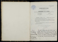 Ouagne : actes d'état civil.