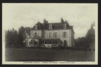 CHEVENON (Nièvre) – Château de l’Atelier – Façade de la Loire