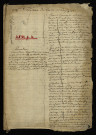 Pièce 4. - Fief d'Azy : extrait du terrier passé devant le notaire Rossignol.