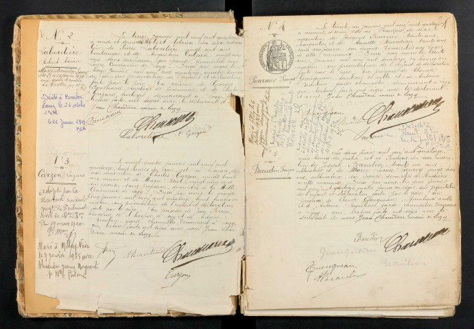 Luzy : actes d'état civil.