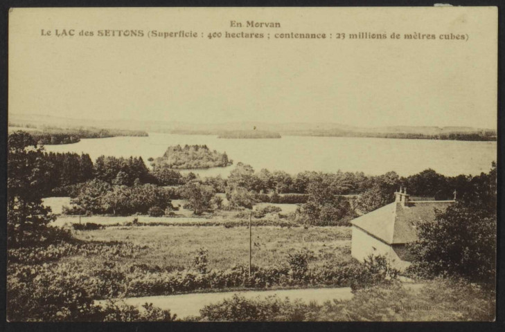 MONTSAUCHE – EN MORVAN – Le Lac des Settons – Cascade
